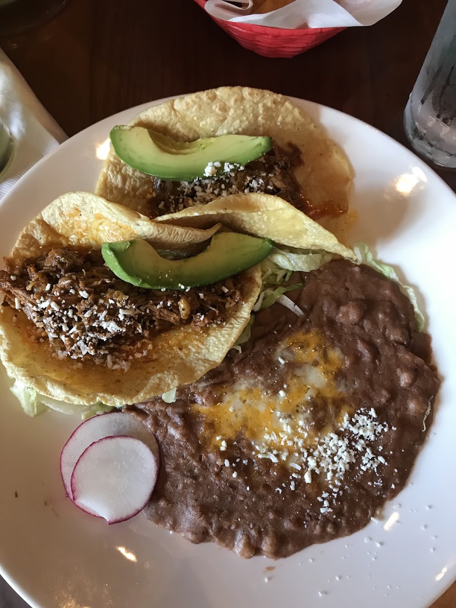 Gluten-Free Tacos at Miguel's Cocina