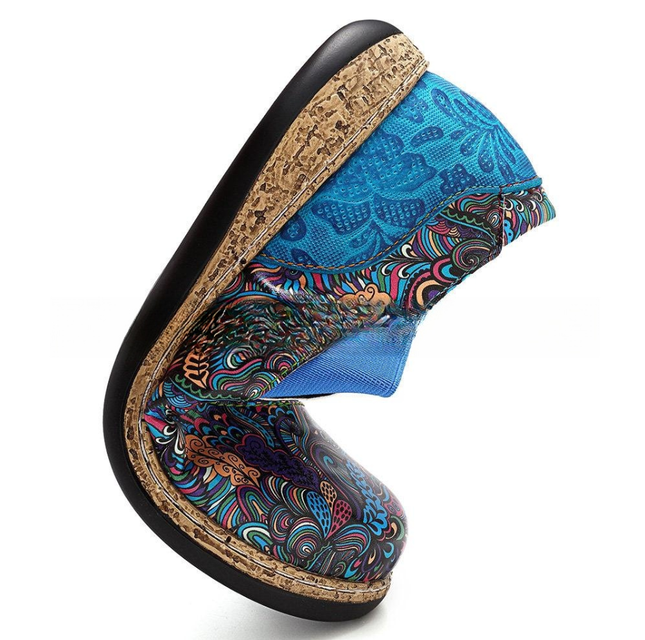 Title 7, Scarpe Basse Etniche Elastiche Slip-on Casual T...