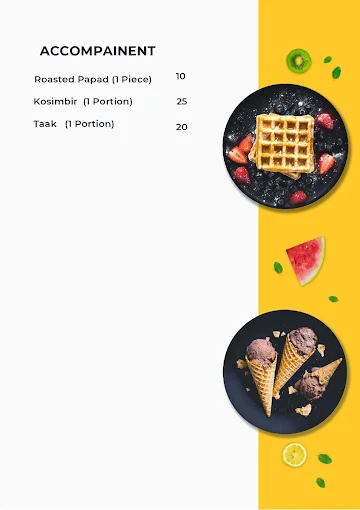 Swanand Dining Restaurant menu 