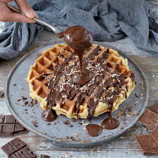 Chocolate KitKat Waffle