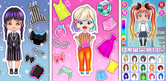 Magic Paper Doll: Makeover DIY – Apps no Google Play