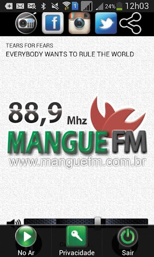 Rádio Mangue FM 88,9 Mhz