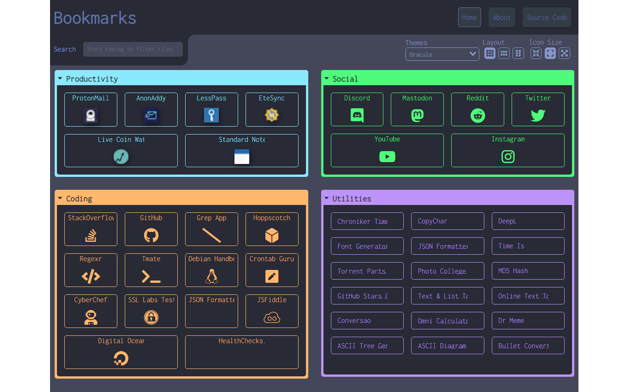 Dashy - Chrome Startpage Dashboard Preview image 10