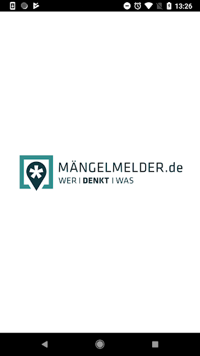 Screenshot Mängelmelder