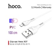 Cáp Sạc Nhanh Và Truyền Dữ Liệu Typec Lightning Micro Hoco X37 Sạc Nhanh 3.0A Max Dài 1M