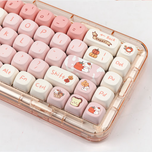 Title 13, Blue Ice Cream Teddy Bear Keycap Cute Cartoon. ...