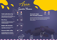 Ariva Artisan Icecreams menu 2