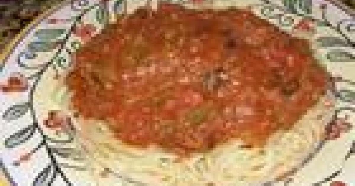 No-Salt Spaghetti Sauce | Just A Pinch Recipes