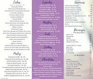 Madeleine Patisserie menu 1