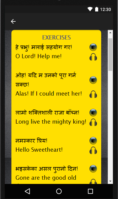 Speak Nepali to English Easily Screen 2