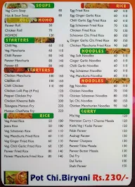 Rao's Food Plaza menu 1