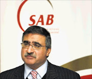 TAKING NOTE: SAB boss Norman Adami. Pic: © Desiree Swart. 11/01/2010.