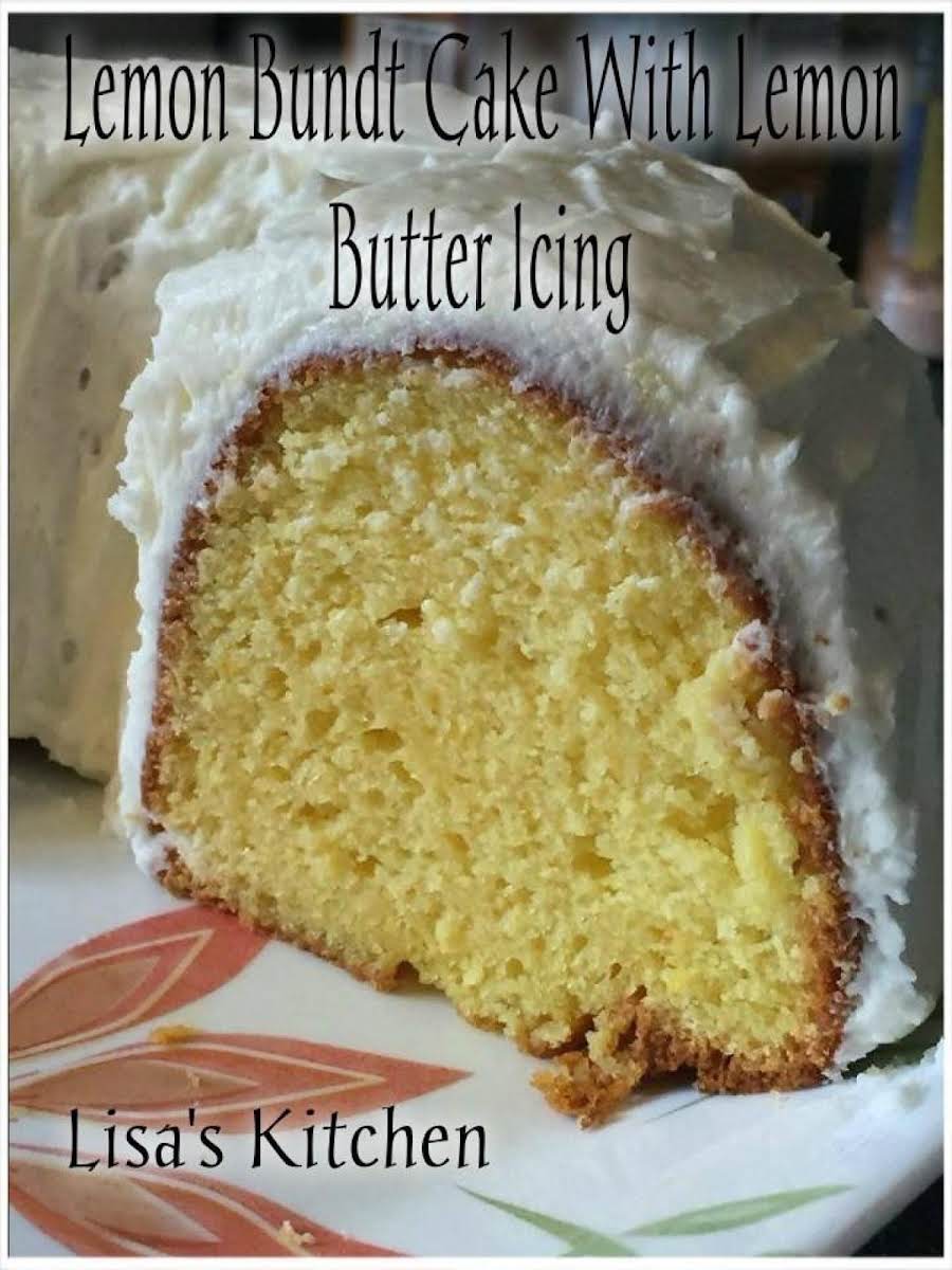 Lemon Bundt Cake With Lemon Butter Icing Recipe | Just A Pinch