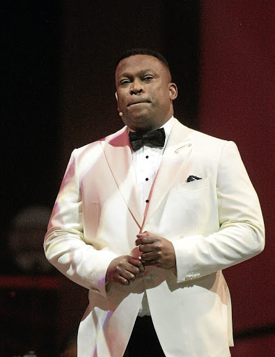 TV and radio personality Robert Marawa.