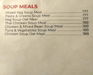 Soup Station menu 1