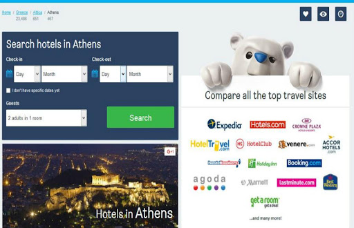 Athens Hotel Booking