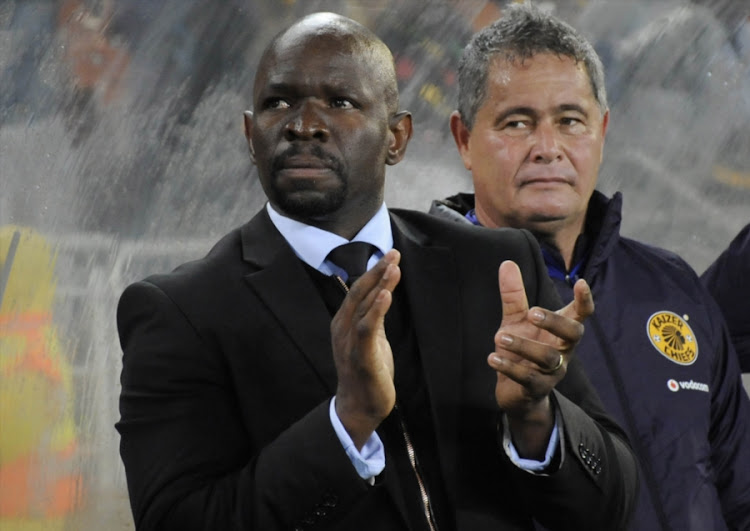 Kaizer Chiefs's head coach Steve Komphela during the Absa Premiership match against Polokwane City at New Peter Mokaba Stadium on May 13, 2017 in Polokwane, South Africa.