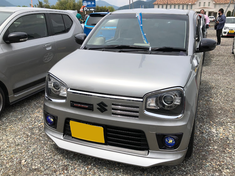 アルトワークスのラパン　he21s・上田・いつもイイネ&コメントありがとうございます🙇‍♂️・ラパン　ロンシャン・十日町クラッシクカーミーティングに関するカスタム事例の投稿画像21枚目