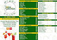 The Juice Junction menu 1