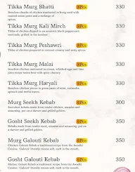 Kebab Box menu 2