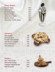 Kaffee Caffe menu 3