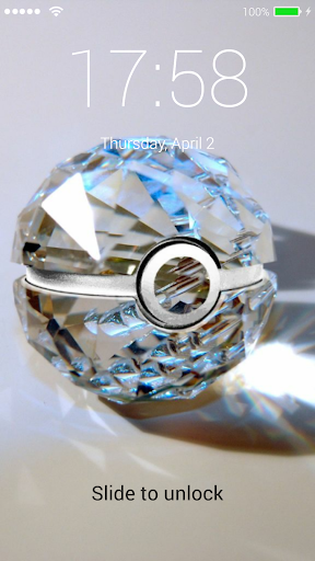 Lock screen for Pokeball