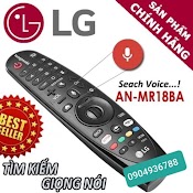 Điều Khiển Thông Minh Smart Lg An - Mr18Ba Chính Hãng, Giọng Nói, Chuột Bay - Dùng Cho Smarttv Đời 2017 & 2018