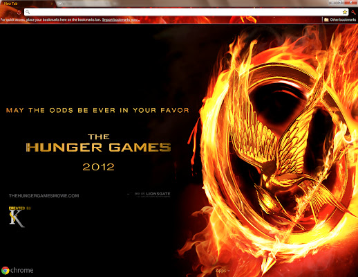 The Hunger Games Theme 2 (Aero) chrome extension