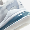 air max 270 react se white/pure platinum/indigo fog/white