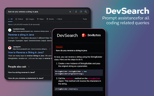 DevBytes: Developer's News & Coding Extension