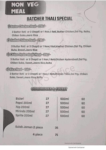 Hotel Krushana Veg And Non-Veg menu 