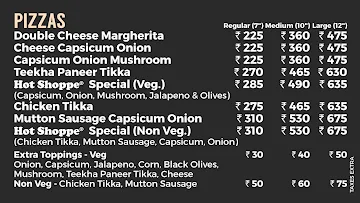 Nirula's menu 