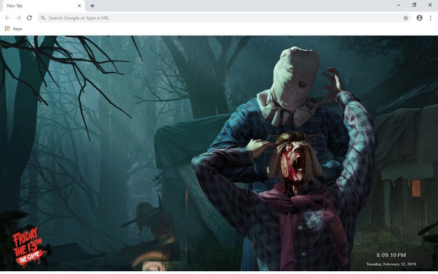 Friday The 13th: The Game New Tab Theme