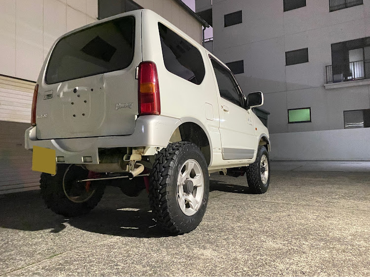 ジムニーの安上がりカスタム・バンパーカット・ボロ車・オフロード遊びに関するカスタム事例の投稿画像3枚目