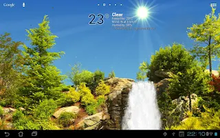True Weather, Waterfalls FREE Screenshot