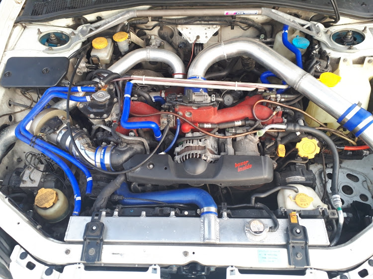 インプレッサ スポーツワゴンのDIY・ホース交換に関するカスタム事例の投稿画像2枚目
