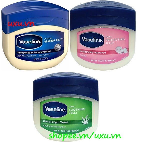 Sáp Dưỡng Da 368G, 450Ml Vaseline 100% White Petrolatum Không Màu, Với Uxu.vn Tất Cả Là Chính Hãng.