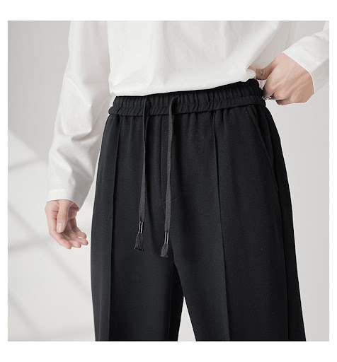 Title 22, Mens young style loose straight trousers, casu...