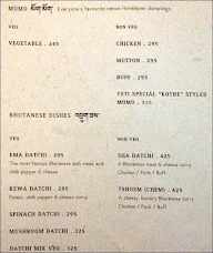 Yeti - The Himalayan Kitchen menu 6