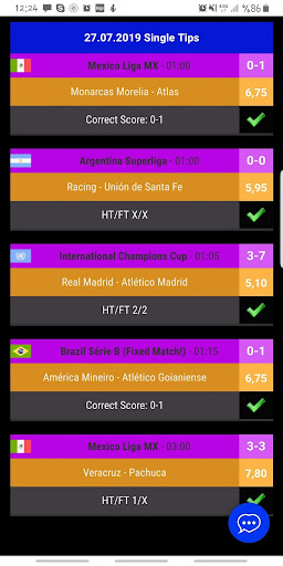 The Correct Score 320 Odds