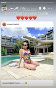 Khanyi's tattoo.