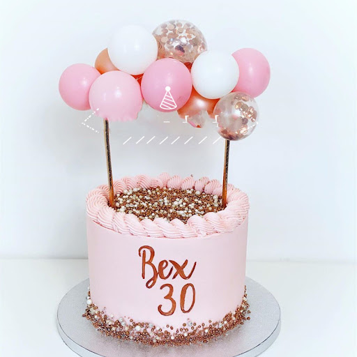 Title 2, Net Red 5 Inch Sequined Small Balloon Cake Deco...