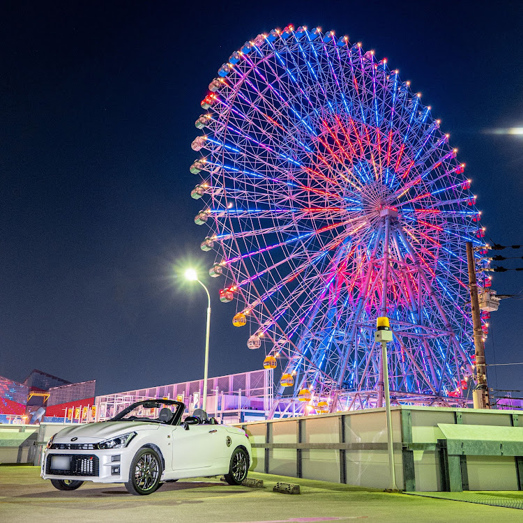 コペンのGRスポーツ・車写活・大阪・観覧車・LUMIXに関するカスタム事例の投稿画像2枚目