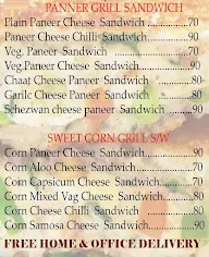 Nanaji's Fast Food menu 1