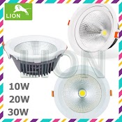 Đèn Led Âm Trần Rọi Tròn 10W/20W/30W - Đèn Spotlight Chip Cob - Điều Chỉnh Góc Linh Hoạt - Tuổi Thọ Trên 60.000H