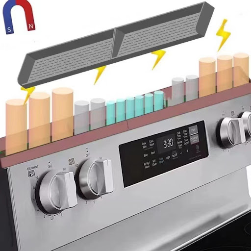 Title 3, Silicone Oven Top Shelf Magnetic Protects your ...