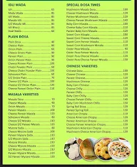 Shree Balaji Cafe menu 2