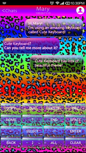 免費下載個人化APP|Rainbow Leopard Emoji Keyboard app開箱文|APP開箱王