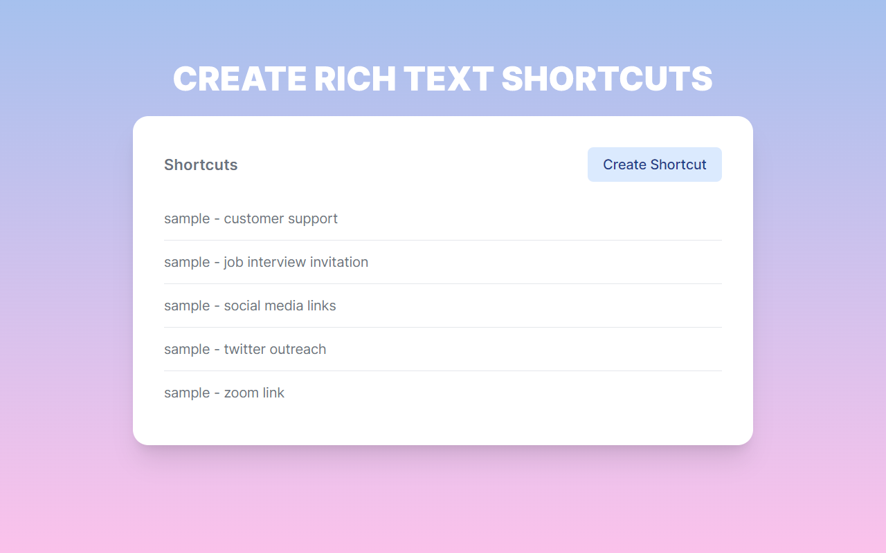 Autotype - Free Text Expander Preview image 2