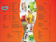 Olympic Cafe menu 1